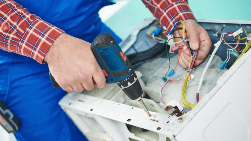Turgutlu Gorenje Gorenje çamaşır makinesi kart tamiri – Su almama arızası orijinal parça ile giderildi. - Teknik servis örneği
